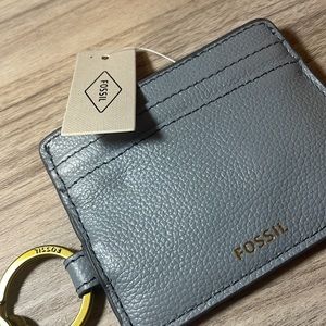 Sofia card case - smokey blue -